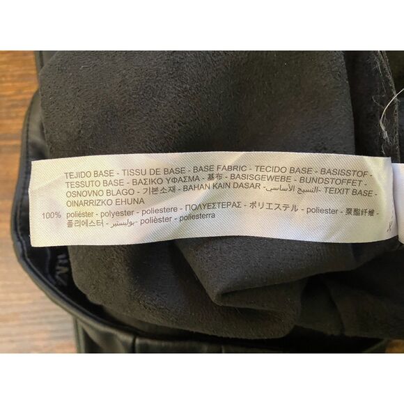 Zara high rise bootcut faux leather pants - Picture 6 of 14